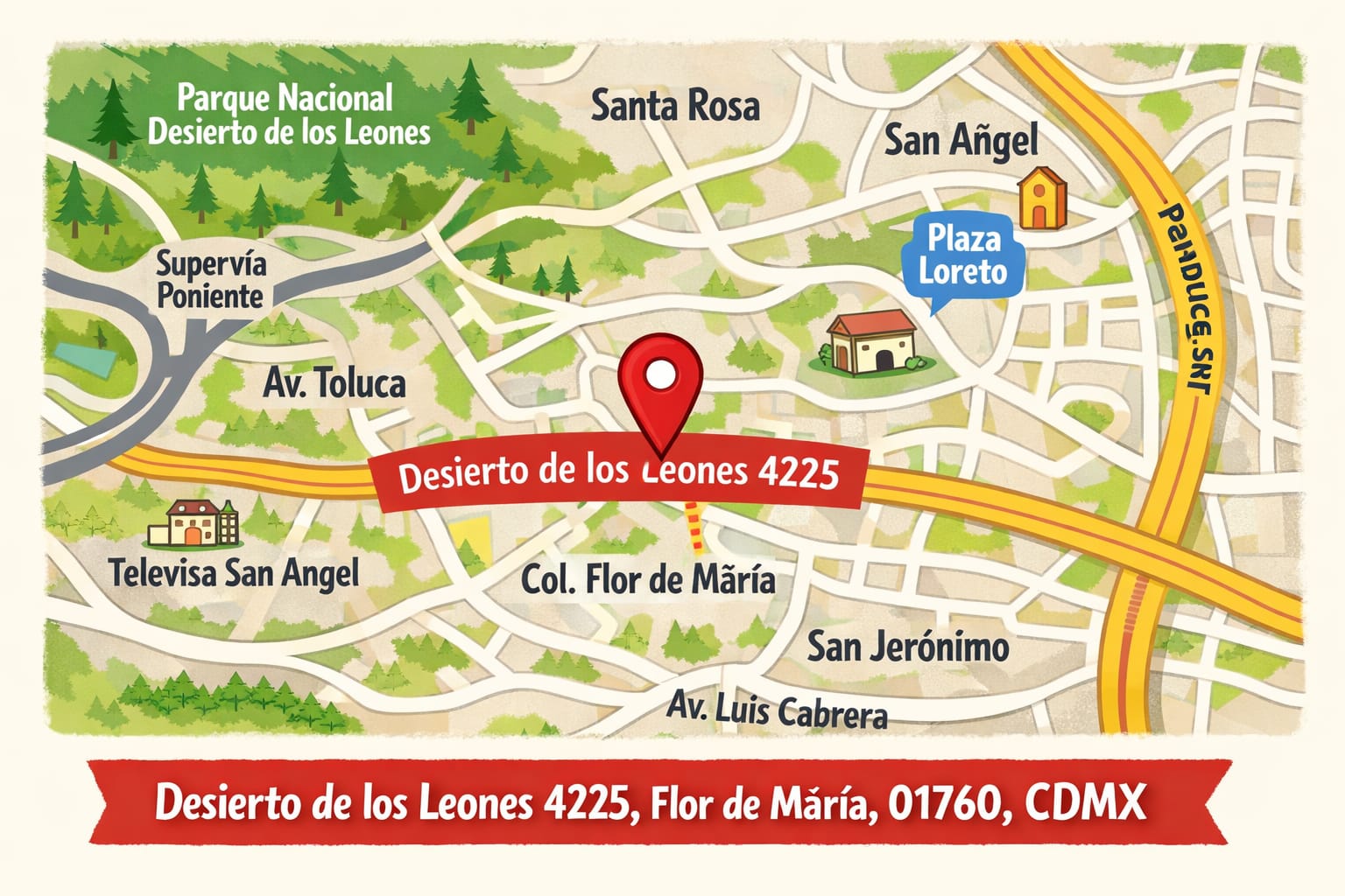 Salón de Fiestas Infantiles CDMX Zona sur ubicación | Jungle Kids